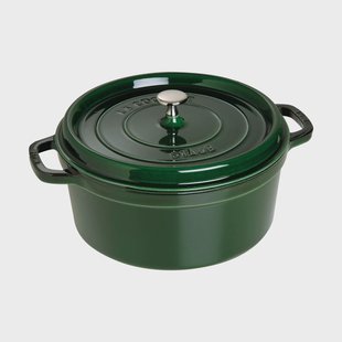 STAUB Staub La Cocotte ronde pan gietijzer 6,7 L Basilicumgroen