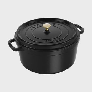 STAUB Staub La Cocotte ronde pan gietijzer 8,4 L Zwart