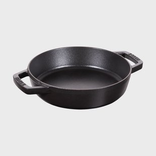 STAUB Staub braadpan gietijzer 2 handgrepen zwart Ø20 cm