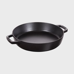 STAUB Staub braadpan gietijzer 2 handgrepen zwart Ø26 cm