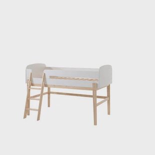 LUCEVI - Kiddy Halfhoogslaper 90x200cm - Wit