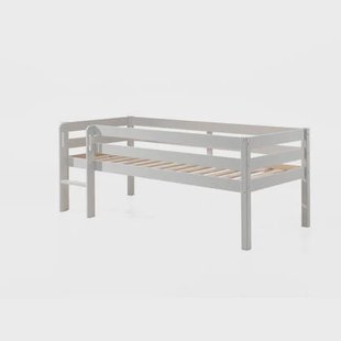 LUCEVI - Pino Halfhoogslaper met Ladder 90x200cm - Wit - H85CM