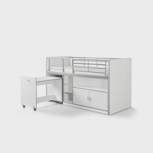 LUCEVI - Bonny 91 Halfhoogslaper 90x200cm - wit