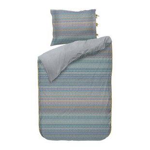 Pip Studio Ashanti Dekbedovertrek 140 x 200/220 cm - Blauw