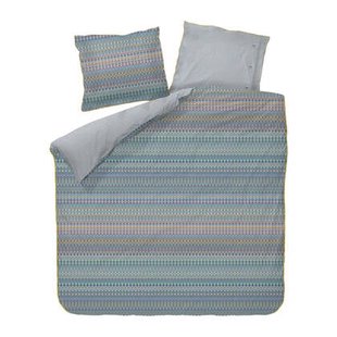 Pip Studio Ashanti Dekbedovertrek 200 x 200/220 cm - Blauw