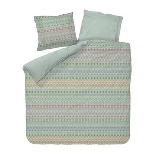 Pip Studio Ashanti Dekbedovertrek 200 x 200/220 cm - Groen