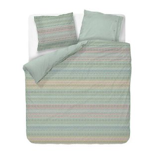 Pip Studio Ashanti Dekbedovertrek 240 x 200/220 cm - Groen