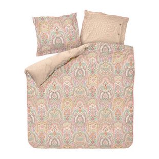 Pip Studio Jabali Flower Dekbedovertrek 200 x 200/220 cm - Coral
