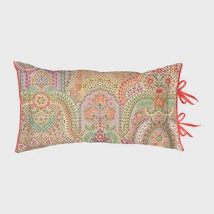 Pip Studio Jabali Flower Sierkussen 35 x 60 cm - Coral