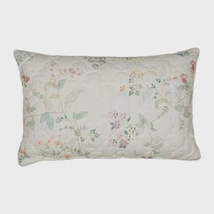 Pip Studio Kili Flower Quilted Sierkussen 45 x 70 cm - Wit