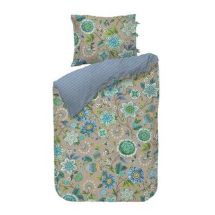 Pip Studio Viva La Vida Dekbedovertrek 140 x 200/220 cm - Blauw