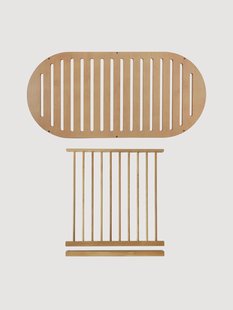 Handgemaakte kinderbedombouwset Kai, 3-delig