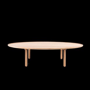 Mu coffee table houten salontafel whitewash - 150 x 80 cm Mu coffee table houten salontafel whitewash - 150 x 80 cm