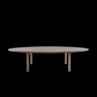 Mu coffee table houten salontafel donker eiken - 150 x 80 cm
