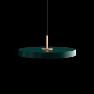 Asteria Plus Mini hanglamp forest green - met koordset - Ø 31 cm