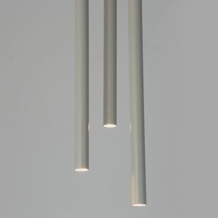 SIGMA Hanglamp Sopel 3, taupe, rond, 3-lamps, staal, G9