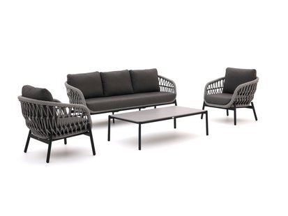 Bellagio Cupello stoel-bank loungeset 4-delig - Laagste prijsgarantie!