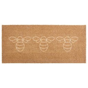 Beliani - CAVITE - Deurmat - Natuurlijk - 55 x 120 cm - Kokos