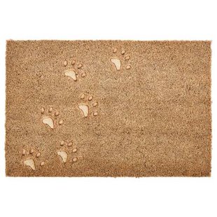 Beliani - TARLAC - Deurmat - Natuurlijk - 40 x 60 cm - Kokos