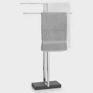 Menoto Handdoekrek 50cm | Grijs | Staal | Polystone