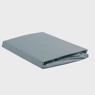 Ambiante Katoen - Splittopper Hoeslaken - 180x220 - Blauw