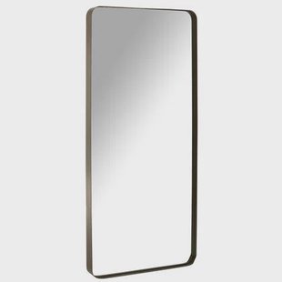 J-Line spiegel Markus - metaal|glas - zwart - large - 180 x 80 cm