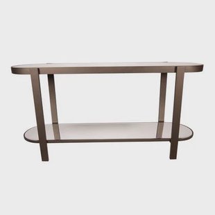 PTMD Yozan Console Table Mirror Metal Legs
