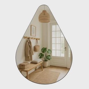 MIRRORS AND MORE MISOU Wandspiegel Organische Spiegel Druppel Spieg...