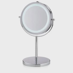 Spiegel met Verlichting, Draaibaar, Ø 13 cm - Kela | Tio