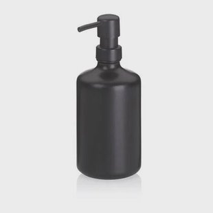 Zeepdispenser, Incl. 5 Etiketten, 0.5 L, Zwart - Kela | Leonie