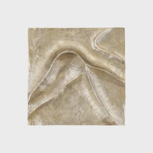 PTMD Gihan Gold Casted Alu Wall Panel Wave Lines M