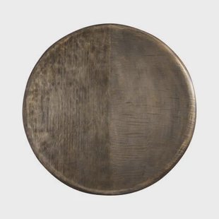 PTMD Jowad Antique Gold Alu Sheet Wall Panel Ribbed L