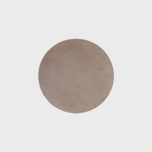 PTMD Nabdia Taupe Suede Round Bowl And Wall Panel S