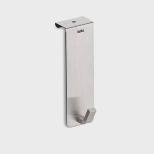 Kledinghaak voor Deur, Set van 2 Stuks, Zilver - Kela | Colgar