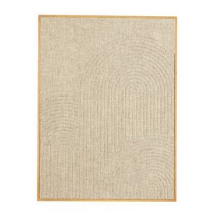 Mica Decorations Mista Wanddecoratie - 100% FSC - MDF - Bruin