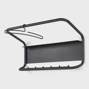 Spinder Design kapstok Flux - Zwart - 7 haken