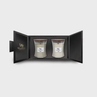 Woodwick WW Deluxe Gift Set 2 Medium Candles