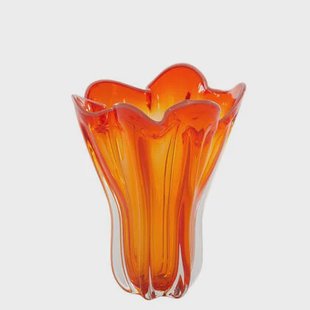 Light & Living - Vaas KAZUNO - Ø26x32cm - Oranje