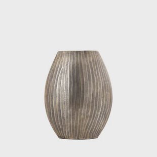 PTMD Jowad Antique Gold Alu Sheet Pot Rib High Oval S