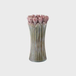 PTMD - Vaas Tulips - Groen - 18.5x18.5x39.5cm