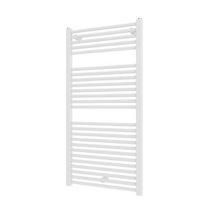 Designradiator BWS Palian 117,5x50 cm 580 Watt Mat Wit