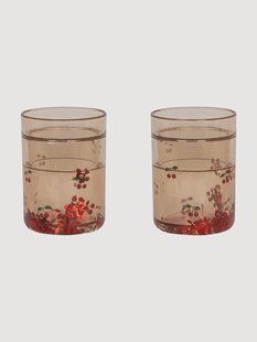 Waterglazen Cherry, 2 stuks