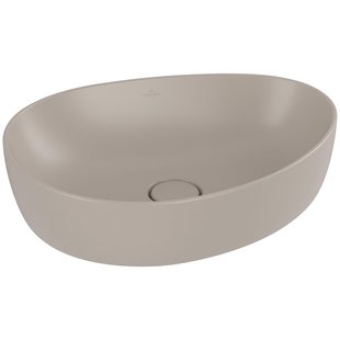 Villeroy & Boch Antao Opzetwastafel - 51 x 40 x 14.6 cm - Almond CeramicPlus - zonder overloop 4a7351am