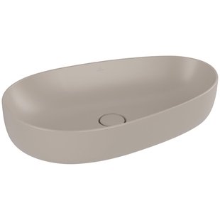 Villeroy & Boch Antao Opzetwastafel - 65 x 40 x 14.6 cm - Almond CeramicPlus - zonder overloop 4a7465am