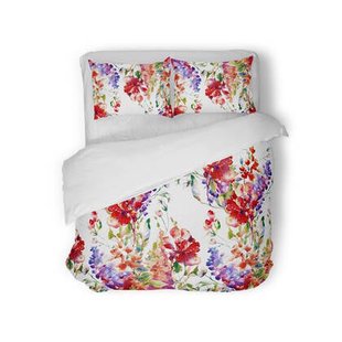 Eleganzzz Dekbedovertrek Micropercal Ivy - multi