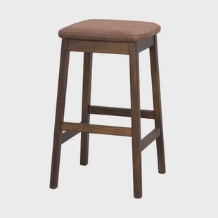 Rowico Home Livermore Houten Barkruk Donkerbruin - 68 cm