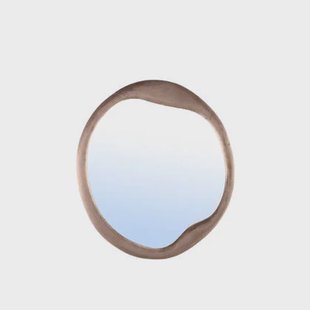 PTMD Don Brown Velvet Mirror Organic Round