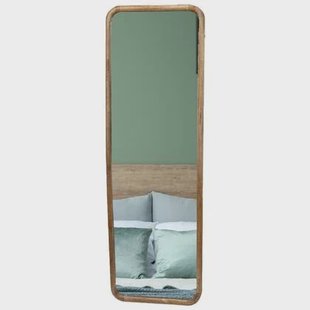 MISOU Wandspiegel Hout Rechthoekig Spiegel Woondecoratie Badkamer S...