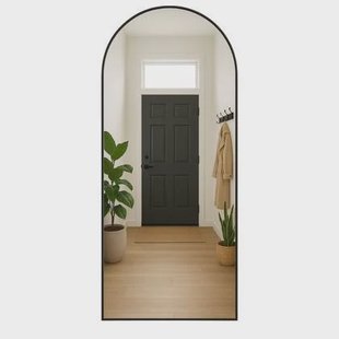 MIRRORS AND MORE MISOU Passpiegel 170x70cm Boogspiegel Wandspiegel...