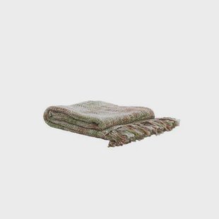 Light & Living - Plaid FUENTA - 170x130x0.5cm - Groen